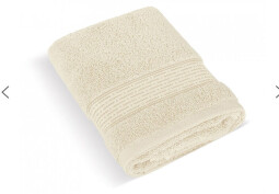 Froté ručník 50x100cm proužek 450g béžová 